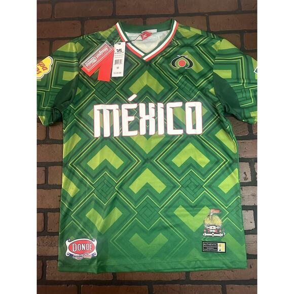 HeadGear Classics Other - MEXICO 1990 World Cup Soccer‎ Jersey~Never Worn~ S, M